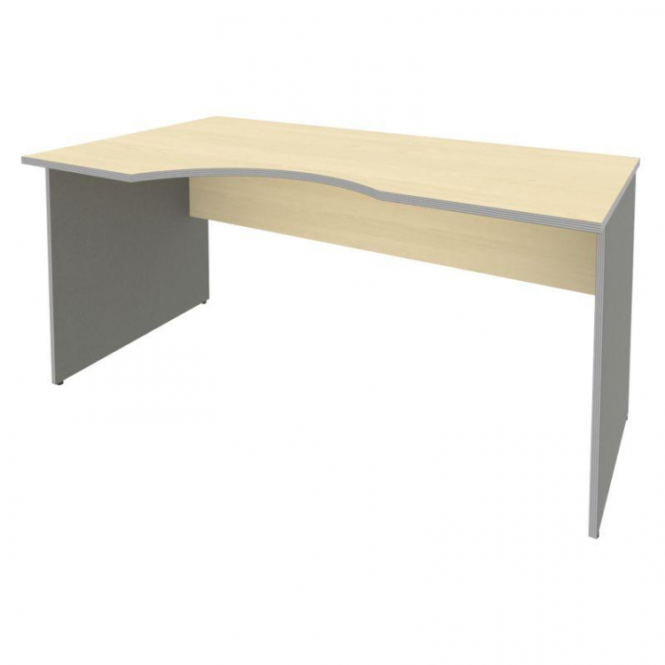 Riva Стол криволинейный левый А.СА-1 (L) Клен Металлик NEW 1600*900*750