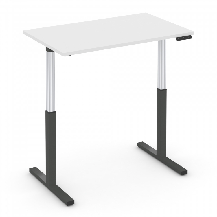 Move up Стол электроподъемный MV.SE-2.7 Белый Бриллиант/Металл Антрацит 1180*720*720-1190