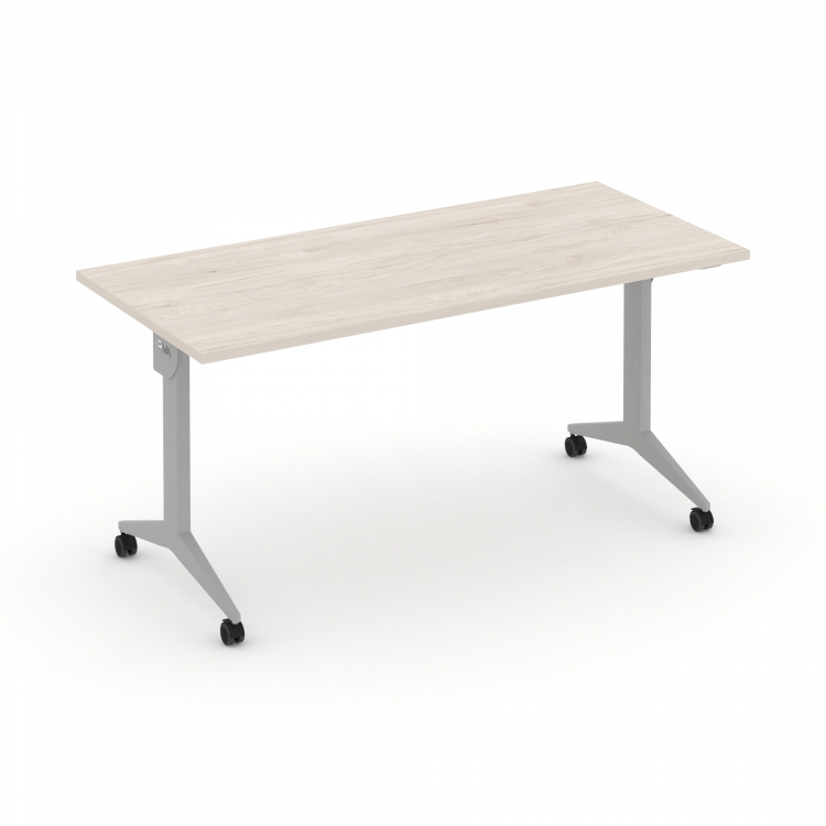X-Pull Стол складной мобильный X.M-4.7 Денвер Светлый/Металл Серый 1580*720*753
