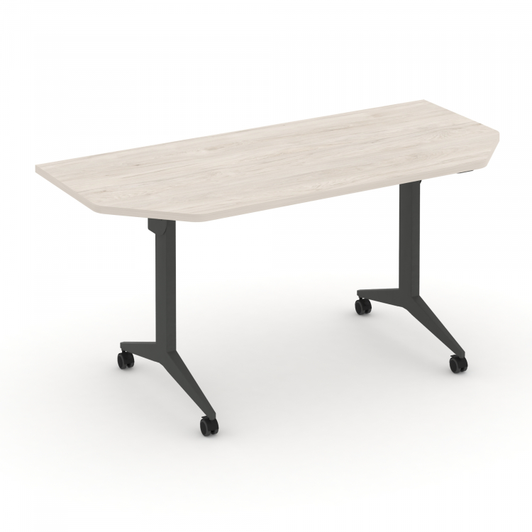 X-Pull Стол складной мобильный X.M-7.T2 Денвер Светлый/Металл Антрацит 1580*720*753