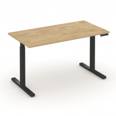 Move up Стол электроподъемный MV.SE-3.7 Тиквуд Светлый/Металл Черный 1380*720*720-1190