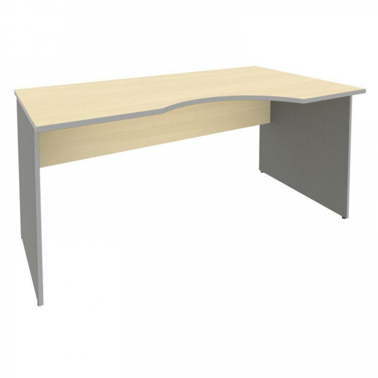 Riva Стол криволинейный правый А.СА-1 (R) Клен Металлик NEW 1600*900*750