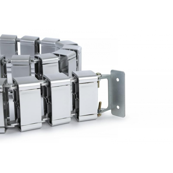 Кабель-канал вертикальный 1300мм KKV-130 Серебристый