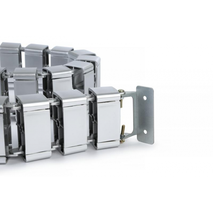 Кабель-канал вертикальный 1300мм KKV-130 Серебристый