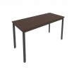 Slim Стол письменный на металлокаркасе С.СП-5.1 Венге Цаво/Металл Антрацит 1380*600*750