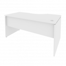 Style Стол криволинейный левый Л.СА-1 (L) Белый 1580*900*750