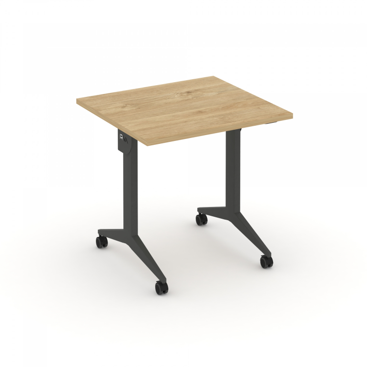 X-Pull Стол складной мобильный X.M-0.7 Тиквуд Светлый/Металл Антрацит 780*720*753