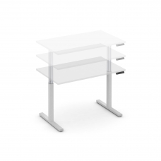 Move up Стол электроподъемный MV.SE-2.7 Белый Бриллиант/Металл Белый 1180*720*720-1190
