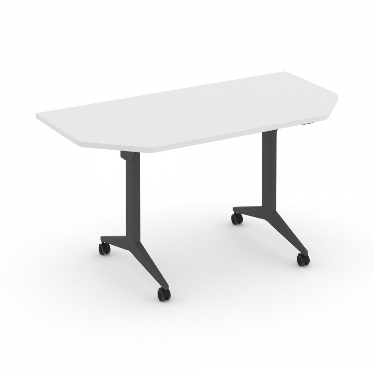 X-Pull Стол складной мобильный X.M-7.T1 Белый Бриллиант/Металл Антрацит 1440*720*753