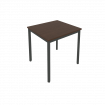 Slim Стол письменный на металлокаркасе С.СП-2 Венге Цаво/Металл Антрацит 780*720*750