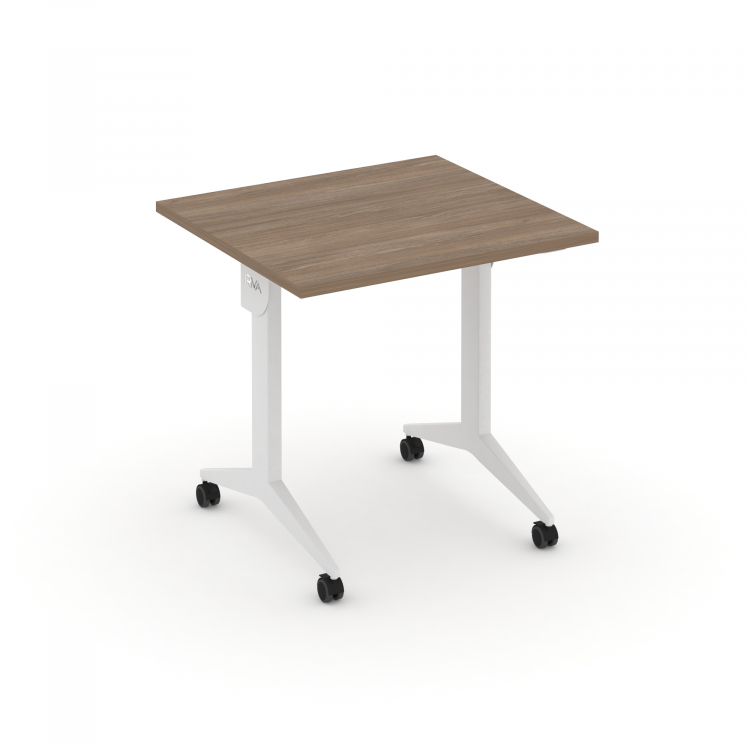 X-Pull Стол складной мобильный X.M-0.7 Дуб Аризона/Металл Белый 780*720*753