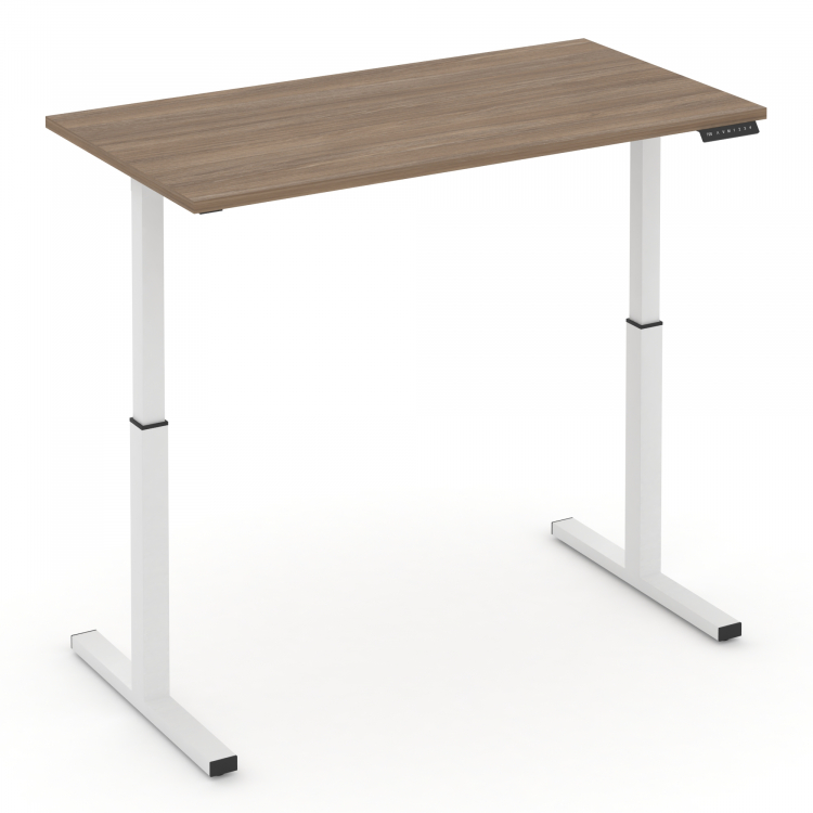 Move up Стол электроподъемный MV.SE-3.7 Дуб Аризона/Металл Белый 1380*720*720-1190