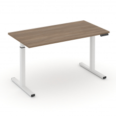 Move up Стол электроподъемный MV.SE-3.7 Дуб Аризона/Металл Белый 1380*720*720-1190