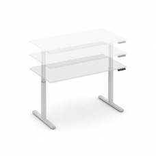 Move up Стол электроподъемный MV.SE-3.7 Белый Бриллиант/Металл Белый 1380*720*720-1190