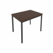 Slim Стол письменный на металлокаркасе С.СП-3 Венге Цаво/Металл Антрацит 980*720*750