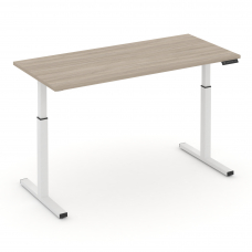 Move up Стол электроподъемный MV.SE-4.7 Дуб Аттик/Металл Белый 1580*720*720-1190