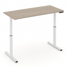 Move up Стол электроподъемный MV.SE-4.7 Дуб Аттик/Металл Белый 1580*720*720-1190