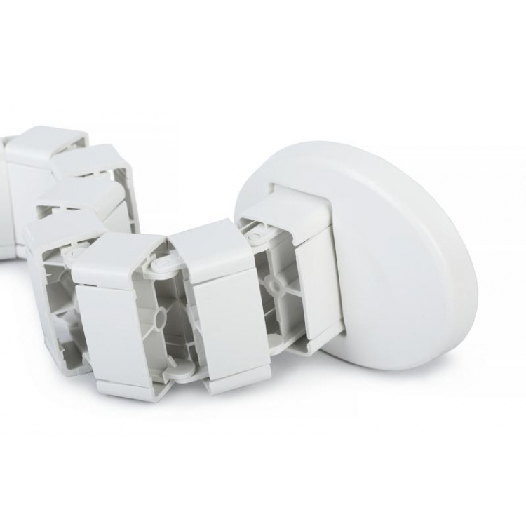 Кабель-канал вертикальный 1300мм KKV-130 Белый