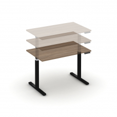 Move up Стол электроподъемный MV.SE-2.7 Дуб Аризона/Металл Черный 1180*720*720-1190