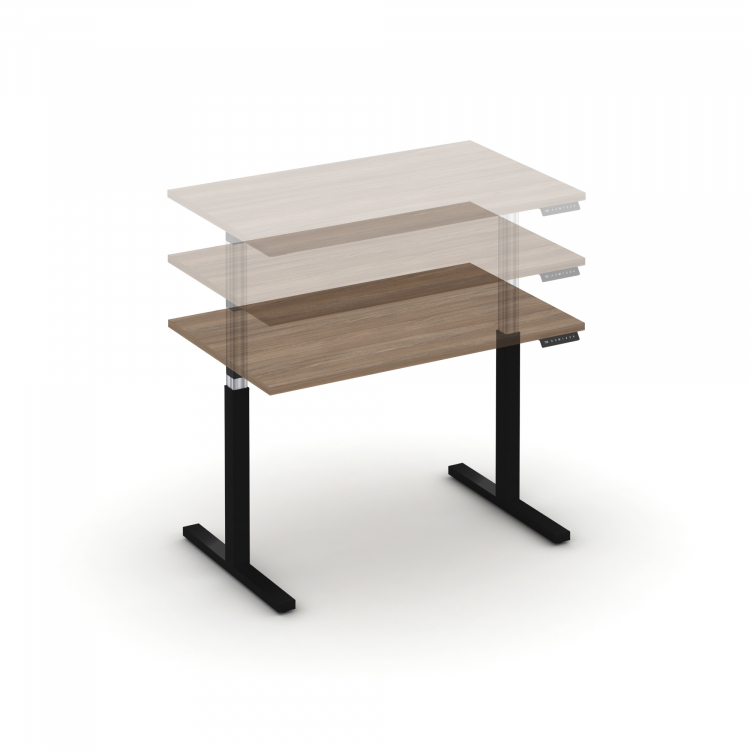 Move up Стол электроподъемный MV.SE-2.7 Дуб Аризона/Металл Черный 1180*720*720-1190
