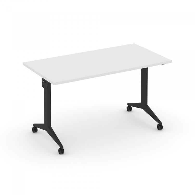 X-Pull Стол складной мобильный X.M-3.7 Белый Бриллиант/Металл Черный 1380*720*753