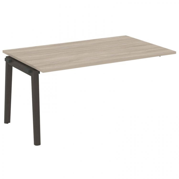 Onix Wood Прох. наб. эл. переговорного стола OW.NPRG-4 Дуб Аттик/Дуб Темный/Металл Антрацит 1580*980