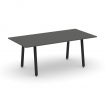 Style Project Direct Стол переговорный SN-6A.SPRG-198.3 Антрацит/Металл Черный 1980*980*750