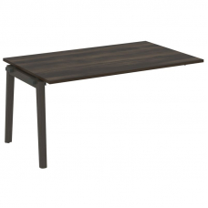 Onix Wood Прох. наб. эл. переговорного стола OW.NPRG-4 Дуб Мали/Дуб Темный/Металл Антрацит 1580*980*