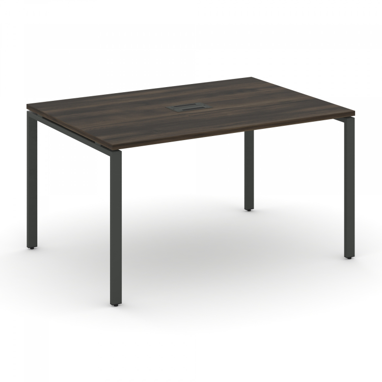 Concept Стол переговорный (1 столешница) CN.PRG-014 Дуб Мали/Металл Антрацит 1580*980*750