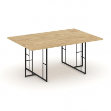 Rift Direct Стол переговорный RF.SPRG-002 Тиквуд Светлый/Металл Черный 1780*1180*750