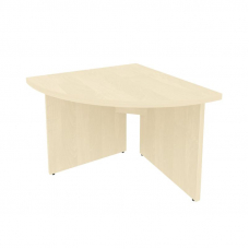 First Угловой модуль переговорного стола правый KPR-4 (R) Клен 900*900*765