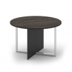 Shift Стол переговорный, круглый SK.SP-KR-120 Дуб Мали/Антрацит 1200*1200*753