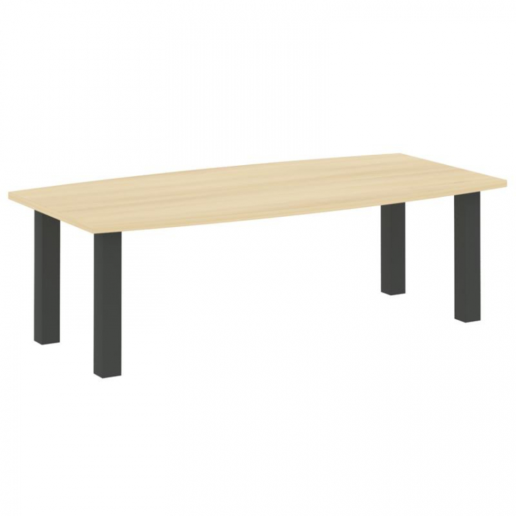 Yalta Стол переговорный LT.SP-2 Акация Лорка/Металл Антрацит 2400*1200*750