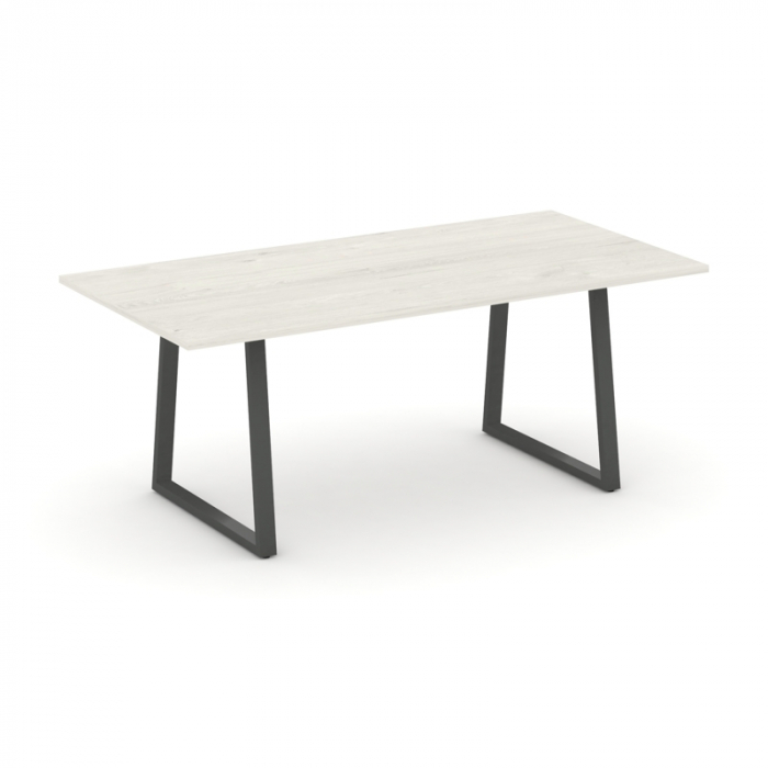 Стайл Проджект Директ Стол переговорный SN-6T1.SPRG-198.3 Дуб Наварра/Металл Антрацит 1980*980*750