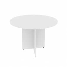 Riva Стол переговорный А.ПРГ-1 Белый D=1100*750