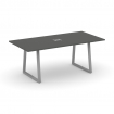 Style Project Direct Стол переговорный SN-6T1.SPRG-198 Антрацит/Металл Серый/Заглушка Металл Серый 1