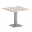 Onix Direct Стол квадратный O.SPRG-2 Денвер Светлый/Металл Серый 900*900*750