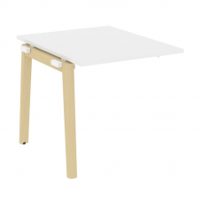 Onix Wood Прох. наб. эл. переговорного стола OW.NPRG-0 Белый Бриллиант/Дуб Светлый/Металл Белый 780*