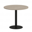 Onix Direct Стол круглый O.SPRG-1 Дуб Аттик/Металл Черный 900*900*750