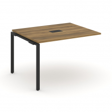 Concept Проходной наборный элемент переговорного стола CN.NPRG-012 Сандал Янтарный/Металл Черный 118