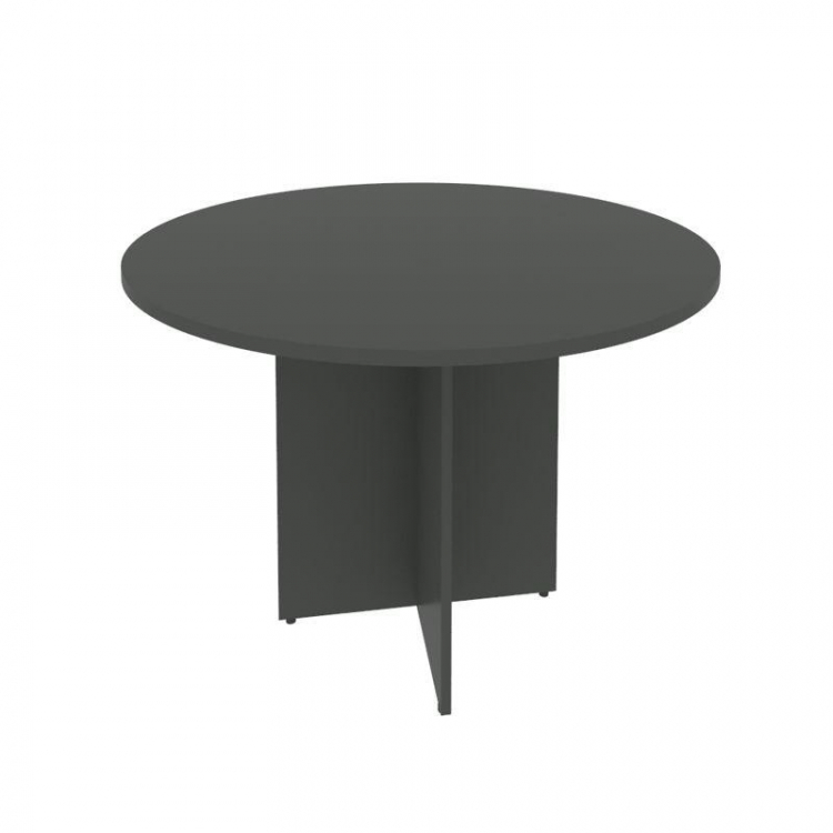 Riva Стол переговорный А.ПРГ-1 Антрацит D=1100*750