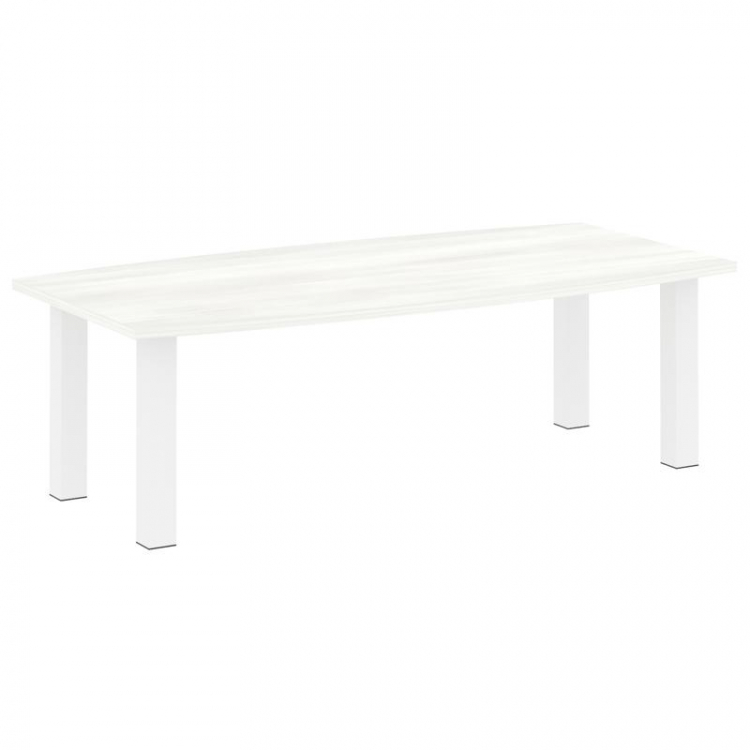 Yalta Стол переговорный LT.SP-2 Снежная Патина/Металл Белый 2400*1200*750