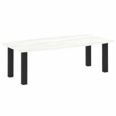 Yalta Стол переговорный LT.SP-2 Снежная Патина/Металл Черный 2400*1200*750