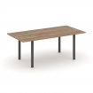 Style Project Direct Стол переговорный SN-6P.SPRG-198.3 Дуб Табак/Металл Антрацит 1980*980*750