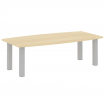 Yalta Стол переговорный LT.SP-2 Акация Лорка/Металл Серый 2400*1200*750
