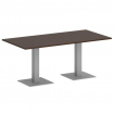 First Стол прямоугольный KSPRG-4 Венге Цаво/Металл Серый 1800*900*750