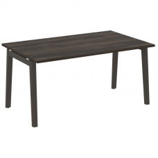 Onix Wood Стол переговорный (1 столешница) OW.PRG-1.4 Дуб Мали/Дуб Темный/Металл Антрацит 1580*980*7