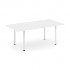 Style Project Direct Стол переговорный SN-6P.SPRG-198.3 Белый/Металл Белый 1980*980*750