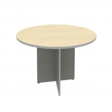 Riva Стол переговорный А.ПРГ-1 Клен Металлик NEW D=1100*750