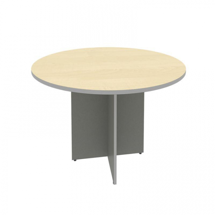 Riva Стол переговорный А.ПРГ-1 Клен Металлик NEW D=1100*750